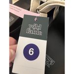 Wild Fable  Hayley Sandals Womens SZ 6 Black White Slip On NEW Photo 3