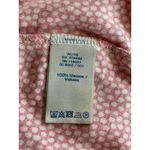 BODEN Pink Polka Dot Viscose Blouse Scoop Neck 3/4 Sleeve Women's UK‎ 20 US 16 Size 16P Photo 3