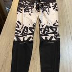 ASICS  Black and White Leggings tights Photo 2