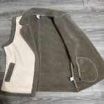 Anthropologie Akemi + Kin Women Cream & Gray Collared Sherpa Vest One Size Size undefined Photo 13