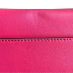 LDT Jill Baguette Barbiecore Leather Shoulder Bag Photo 6