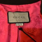 Gucci Wool Lame Tweed Jacket Size 42 Photo 6