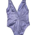 Victoria's Secret  Twist Plunge One-Piece Swimsuit Women’s Large Light Purple Photo 6