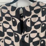 Farm Rio x Anthropologie Geo Toucan Mini Dress - Size XXS - Black/White - NWT Photo 6