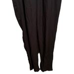 Vintage Contempo Casuals Black‎ Backless Halter Jumpsuit Black Size L Photo 2