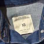 ZARA  Long Sleeve Blue Button Down A Line Mini Dress Photo 1