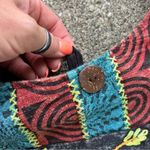 Boho Hippie Razor Cut Patchwork Flower Power Shoulder Bag Rising International Pink Photo 3