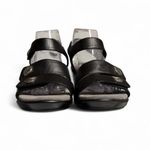 Alegria  OLI-631 Olivia Black Leather Platform Women's Sz 9/39 EU Sandals Shoes Photo 5