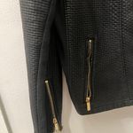 Calvin Klein Black Leather Jacket Photo 3