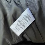 Talbots  Black White Fair Isle Sweater Vest Fur Trim M Petite Photo 7