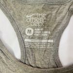 Nike Gray Tank Top With Pink Logo Photo 2