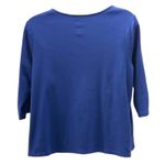 Croft & Barrow Blouse Top Blue 2X Photo 1