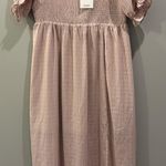 Andree by Unit  Smocked Ruffle Maxi Dress With Slit Photo 2