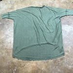 Free People  Green V-Neck oversized top
Size: XS Photo 4