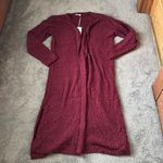 Andree by Unit Andrée by Unit Burgundy Cardigan Sweater NWT SIZE 1X Photo 0