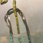 Victoria's Secret VICTORIA’S SECRET, Silver Sparkle Tote bag, Polyester, Cotton & PVC blend, Metallic Photo 4