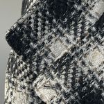 DKNY Plaid Belted Trench Coat Photo 4