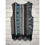 Clover Canyon  Sleeveless Top with Lace Size M. Photo 6