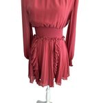 Keepsake  Rose Dropwaist Smocked Ruffle Mini Dress Size XS Photo 10