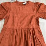 Universal Threads Universal Thread Women's Rust Short Sleeve Eyelet Dress - Size Large - NWT Photo 2
