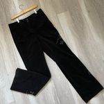 Cambio Corduroy pants floral embroidered womens Brown (size 12) riding boho folk Photo 0