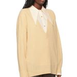THE GARMENT Yellow Como Oversized V Photo 1