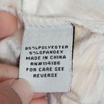 Scarlett Love Mustard Stripe Front Floral Back Gathered Hem Tee Size Medium Photo 5