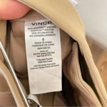 Vince  Pecan Tan Pintuck Stove Pipe Cropped Pants Size‎ 8 Photo 6