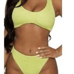 Naked Wardrobe  smocked Bikini set Photo 1