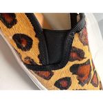 J.Crew  Women’s Leopard Print Calf Hair Slip On Casual Sneakers Shoes Size 6M Photo 2