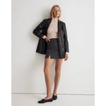 Madewell Semi sheer Mock Neck Tee Long Sleeve Top Beige Essential Basic Women Photo 6