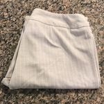 Sharagano  Suits Gray Pinstriped Suit Set Belted Jacket Size 4 EUC Photo 11