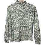 Jennifer Moore VTG Holiday Long Sleeve Turtleneck Holly Berry Ladies Christmas L Photo 0