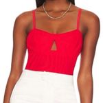 HAH Under the Wire Bodysuit Blood Orange Women’s XS Cutout Design Photo 1