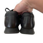 Prada Black Leather Sneakers Sz 41 Photo 5