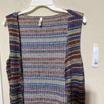 Dalin Womens One size Open Cardigan Sweater Duster Vest Striped Photo 1