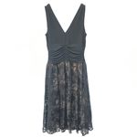 Connected Apparel NWT 12  Fit and Flare Formal Evening Sleeveless Black Dress Photo 1