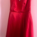 Francesca's Red Homecoming Dress Photo 0