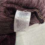 Umgee mixed leopard purple/gray colorblock ruffle sleeve oversized cardigan Photo 6