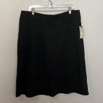 Dana Buchman  Pull On Skirt Black Size XL NWT Photo 0