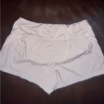 Nike  Women's Athletic Shorts in Light Gray Photo 1