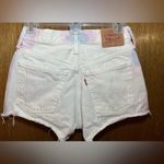 Denizen from Levi's Levi’s 501 Tie-Dye White  Button Fly Cut-off Shorts -Size 25 Custom Photo 1