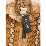 Lysse  Animal Print Sleeveless Long button down shirt Sz M Photo 10