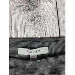Athleta  Micro Striped Westwood Dress Size XS Athletic Heather‎ Gray Stretch $98 Photo 2