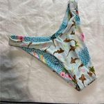 Boutique Reversible Whale & Leopard Shark Bikini Bottom Blue Size 26 Photo 2