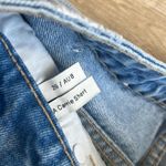 Abrand Jeans Carrie Shorts in Ida Rip Size 26 Blue Photo 4