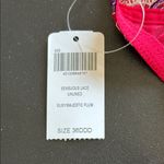 Sensuous Lace Unlined Ruby/Majestic Plum Bra Size 36DDD Red Photo 4