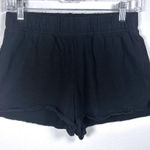 PINK - Victoria's Secret  Black‎ Lounge Shorts Drawstring Elastic Waist Medium Photo 0