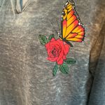 Gypsy Heart boho butterfly roses sweatshirt shirt Photo 1