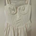 House Of CB Kelly White Midi Corset Dress Photo 9